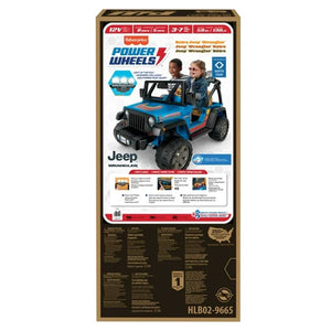 Fisher-Price Power Wheels 2 Seater Retro Jeep Wrangler Ride On Vehicle Toy Car