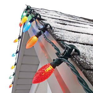 NOMA Quick Clip 100 LED C9 Lights for Indoor & Outdoor Use, Multicolor (2 Pack) - TRAPSKI
