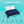 Sleepgram Supima 400 Thread Count Cotton Duvet Cover with Travel Bag, King, Blue