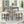Transitional Counter Dining Set With 4 Tufted Stools