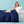 Sleepgram Supima 400 Thread Count Cotton Duvet Cover w/ Travel Bag, Twin, Blue