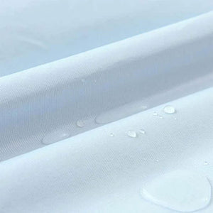 Sleepgram Breathable Sweat Proof Cotton Cover Mattress Protector, Queen, White