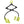 Boulder Tuff Powder Coated Metal 1,100 Pound Capacity Rock Boulder Tongs, Green