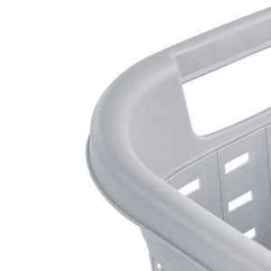 Sterilite Plastic Weave Laundry Hamper Slim Clothes Lidded Basket, Gray, 8-Pack - TRAPSKI