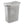 Sterilite Plastic Weave Laundry Hamper Slim Clothes Lidded Basket, Gray, 12-Pack