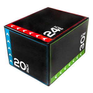 BalanceFrom Fitness 16 Pound Versatile 3 in 1 Plyometric Jumping Exercise Box