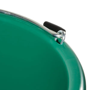 Farm Innovators 3 Gal Flat Back Plastic Heated Bucket, 70 Watt, Green (4 Pack) - TRAPSKI