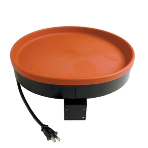 Farm Innovators All Seasons 3 In 1 75 Watts Heated Birdbath, Terracotta (2 Pack)