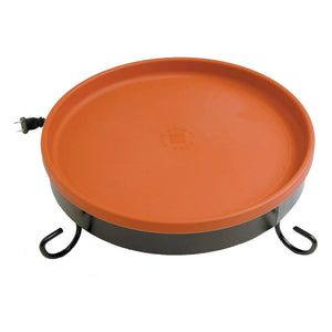 Farm Innovators All Seasons 3 In 1 75 Watts Heated Birdbath, Terracotta (2 Pack)