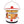 Farm Innovators Heated 2 Gallon Poultry Water Bucket Drinker, White/Red (2 Pack)