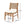 5 Piece Acacia Wood Outdoor Patio Dining Set