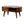 Solid Wood Mini Chestnut Wave Coffee Table