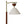 Nightstand Desk Lamp With Cone Shade For Eye Protection - Brown