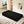 Modern Floor Sofa With 2 Pillows, Twin Size For Living Room