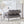 Open Back Loveseat Settee With 3 Pillows