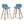 Randolph - Bentwood Multifunctional Counter / Bar Height Stool (Set of 2)
