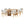 Dining Table Set With 6 Upholstered Chairs, Rectangular Table With Cutout Legs