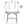 Folding Dog Pet Grooming Table Stainless Steel Frame Rubber Mat On Board With Adjustable Arm And Clamps Pet Dog Cat Grooming Table