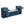 Entryway Storage Bench With Cushion, Drawers & Open Shelves