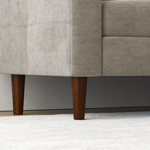 3 Seater Convertible Combination L Shaped Sofa With Footstools With Storage