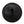 Black Rock Resin Outdoor Umbrella Base with Steel Support in Black Finish