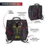 Athalon Everything Ski & Snowboard Boot Bag/Backpack with Waterproof PVC Bottom - TRAPSKI, LLC