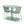3 Piece Elegant Outdoor Bistro Set With 2 Chairs And Oval Table