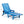 HDPE Chaise Lounge Chair Outdoor with Adjustable Backrest
