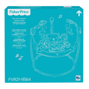 Fisher Price Tiger Time Jumperoo Activity Center with Music, Lights and Sounds