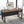 L-Shaped Executive Desk With Mobile File Cabinet, Large Home Office Workstation With Drawers And Shelves - Brown / Black