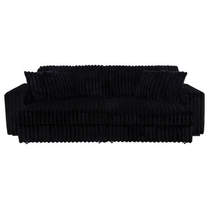 Clifford - Upholstered Dual Power Chaise Sofa - Black