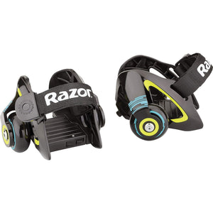 Razor Heavy Duty Jetts Heel Wheels with Included Spark Pads and Skid Pads, Green - TRAPSKI
