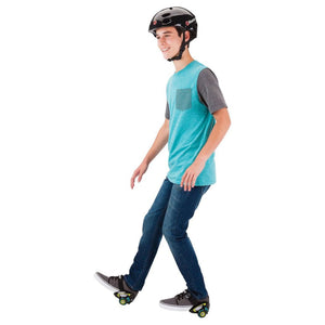 Razor Heavy Duty Jetts Heel Wheels with Included Spark Pads and Skid Pads, Green - TRAPSKI