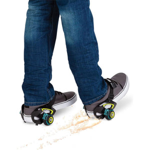 Razor Heavy Duty Jetts Heel Wheels with Included Spark Pads and Skid Pads, Green - TRAPSKI