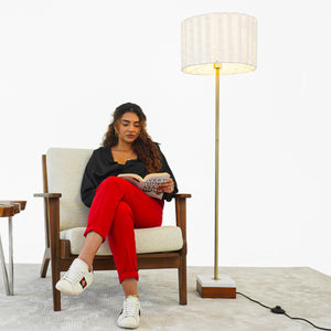 Viora - Floor Lamp - Gold