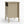 Fluted Nightstand With 2 Drawers