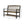 Slatted Bench With Built In Shelf