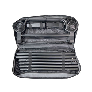 Disc-O-Bed Single Cot, Portable Sleep Solution for Tents & Cabins, Grey, Large