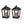Menifee - Lantern With Led Candle (Set of 2)