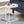 Accent Table, C - Shaped Contemporary Elegant Design