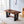 Compact Dining Table - Walnut / Black