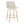 Toriano - Contemporary, Fixed Height Counter Stool With Swivel With Round Footrest (Set of 2)