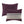 7 Pc Pieced Faux Suede Comforter Set Purple Cal King