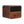 Extra Mini Wall-Mounted Curved Chestnut Nightstand