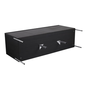 Freestanding Bathroom Vanity With Resin Sink And Storage Cabinet
