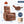 Orange Heat Massage Manual Recliner Chair with Rocker and Swivel