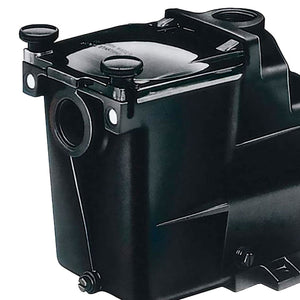 Hayward Super Pump High Efficiency 0.75 Total HP Medium Head Pool Pump, Black