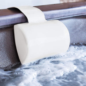 TRC Recreation Super Soft Closed Cell Foam Weighted Spa and Bath Pillow, Gray