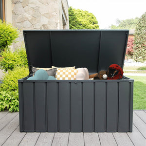 150 Gallon Outdoor Storage Deck Box Waterproof