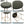 29'' H Upholstered Bar Stools Set of 2